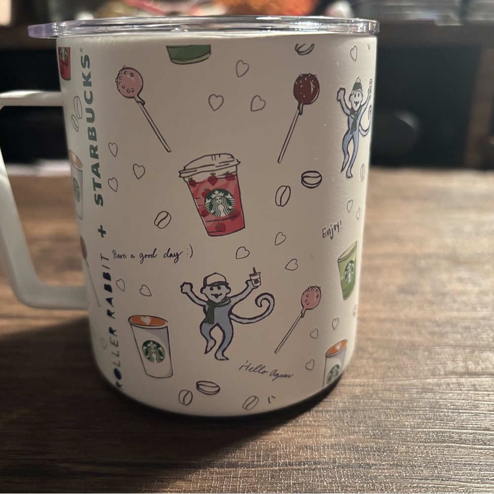 Starbucks White Ceramic Mug Base
